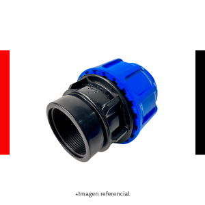 Conector HDPE a Compresión Hembra