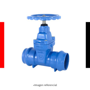 Válvula de compuerta cierre elástico PVC