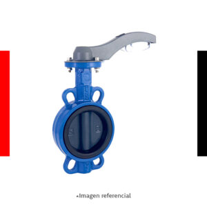 Válvula de mariposa eje centrado tipo wafer