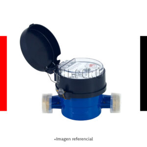 Medidor de chorro único de latón