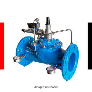 Válvula reductora de presión con solenoide VH206