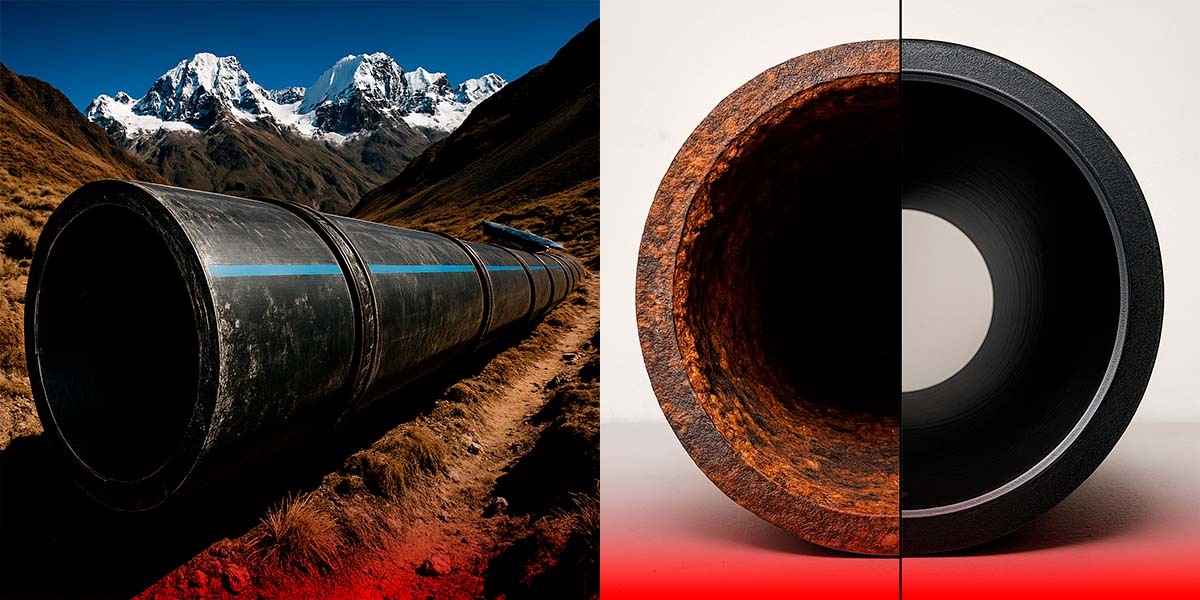 Tuberías HDPE vs. Acero en la Minería
