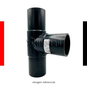 tee hdpe termofusión